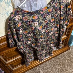 LOFT Vintage Soft Floral Top